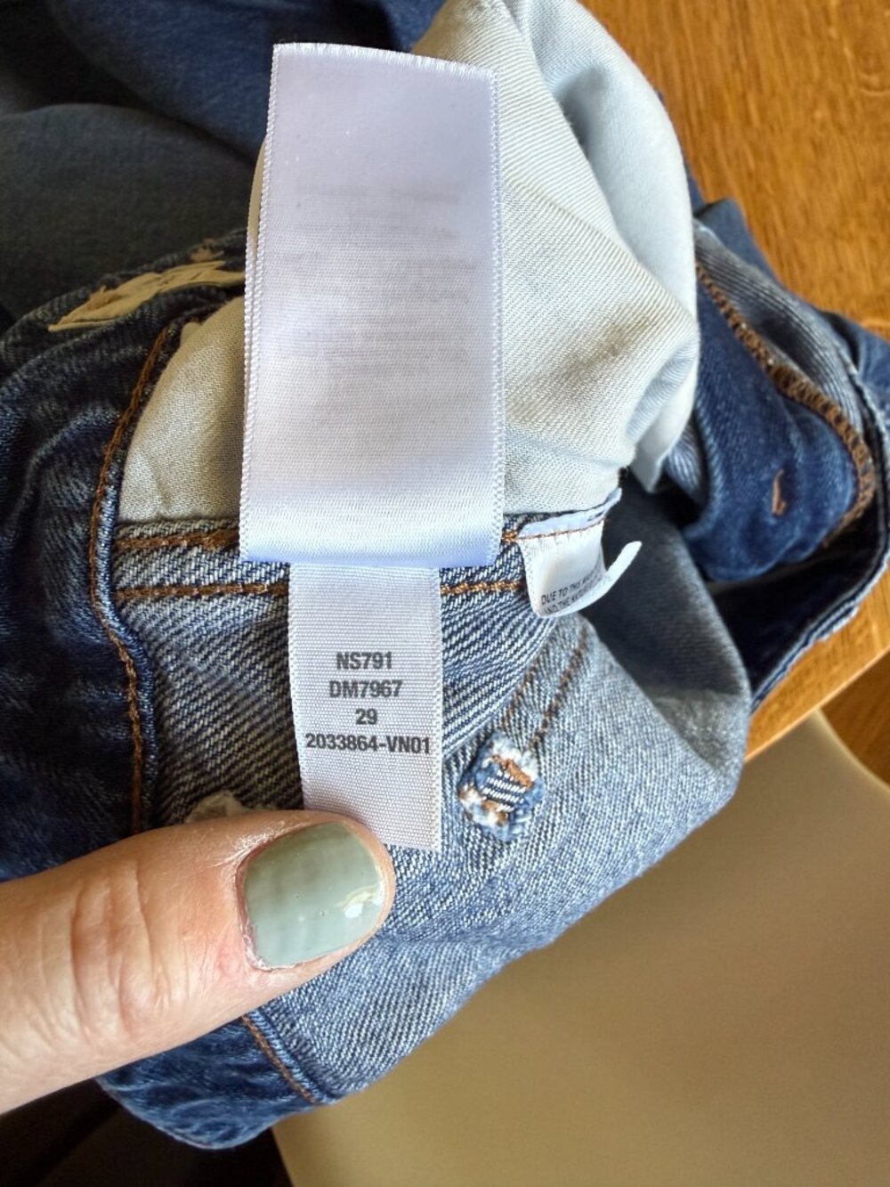 Madewell Wide Sweep Denim Jeans Size 29 - Picture 7 of 10
